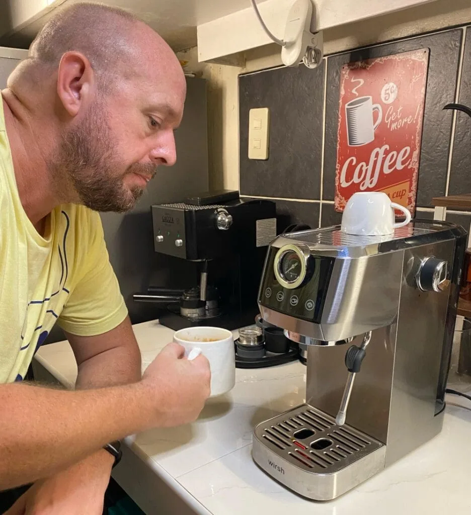 Mark Morphew tests and reviews the Wirsh Espresso Machine
