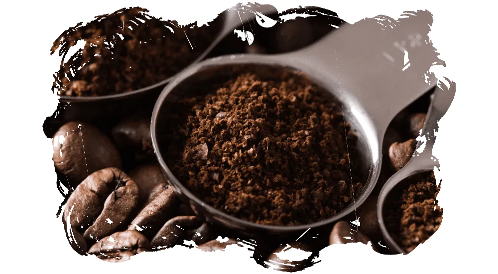 ground coffee