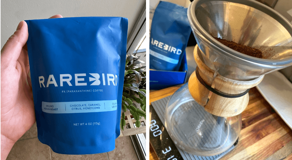 px coffee is less likely to give you a crash