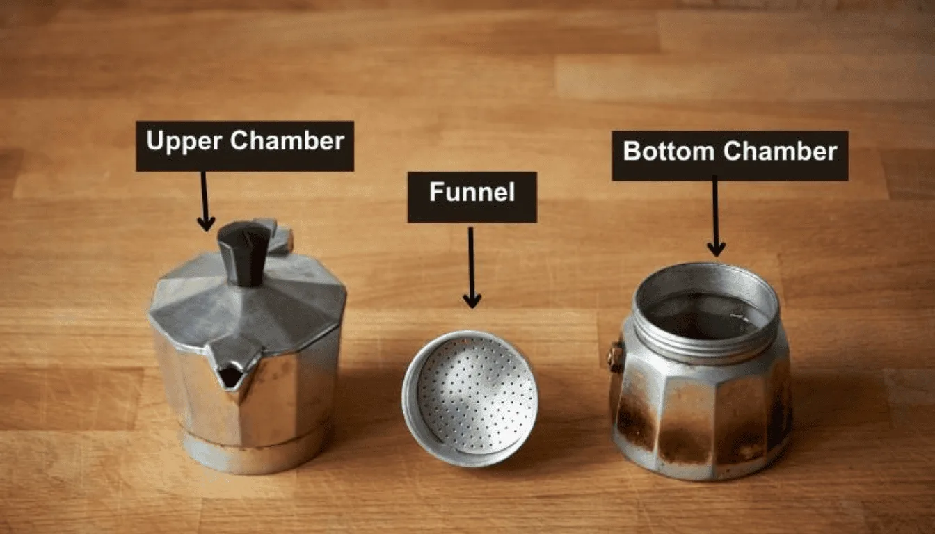 replacing moka pot gasket