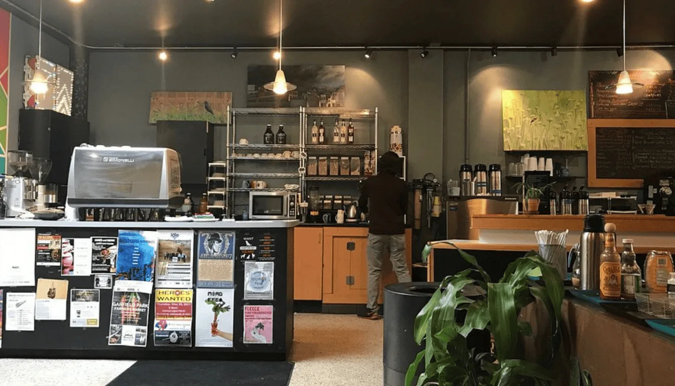 Calvin Fletcher’s Coffee Company indianapolis
